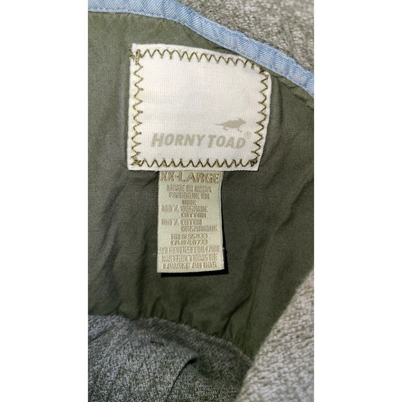 Horney Toad Long Sleeve Snap Down Shirt Size XXL - Picture 2 of 5